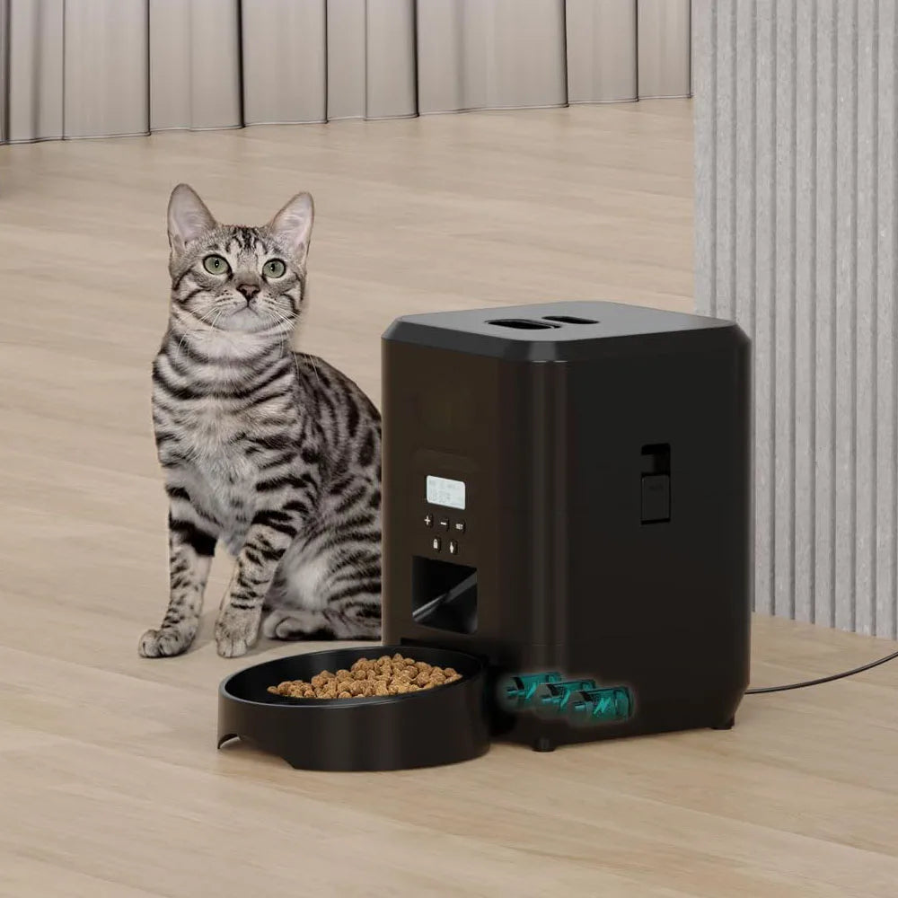 Mangeoire Automatique Intelligente – Programmable pour chien et chat