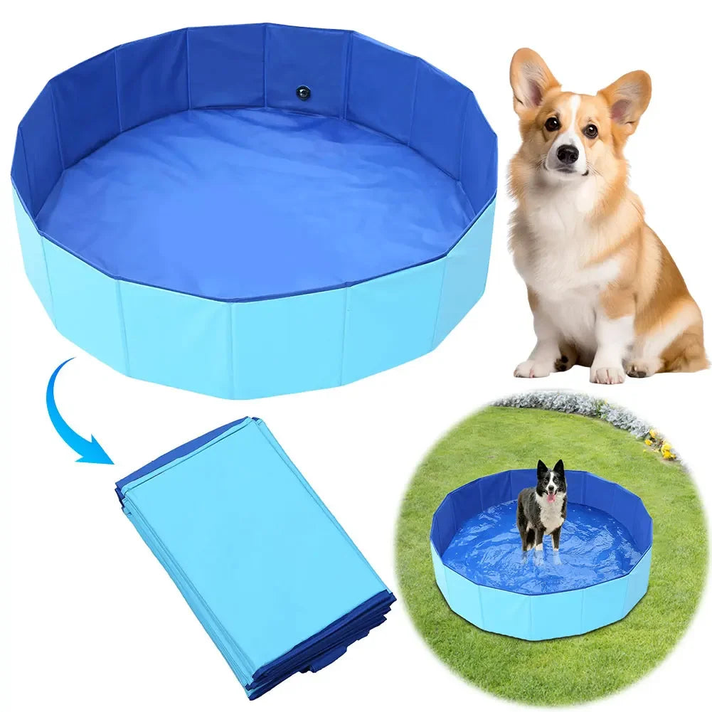 Piscine pliable pour chien - intérieur / extérieur